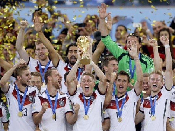 Đức vô địch World Cup 4 lần