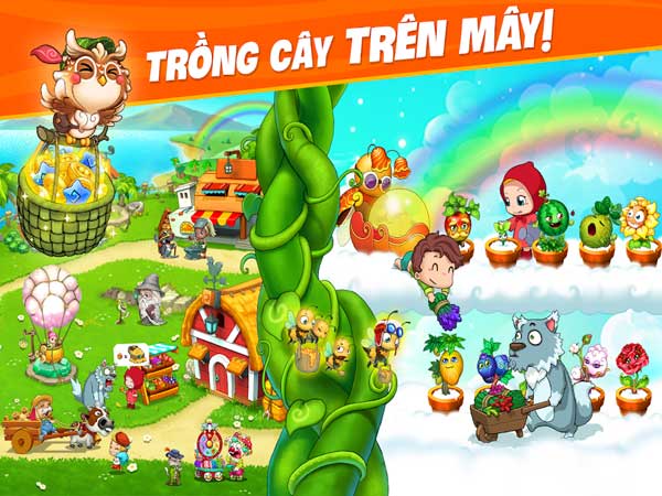 Game Khu vườn trên mây