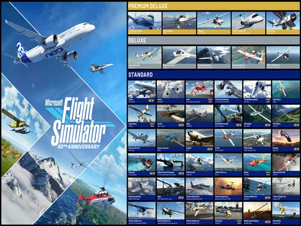 Game lái máy bay chiến đấu hay nhất Flight Simulator