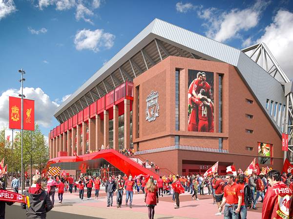 Sân vận động Anfield biểu tượng bất diệt của Liverpool